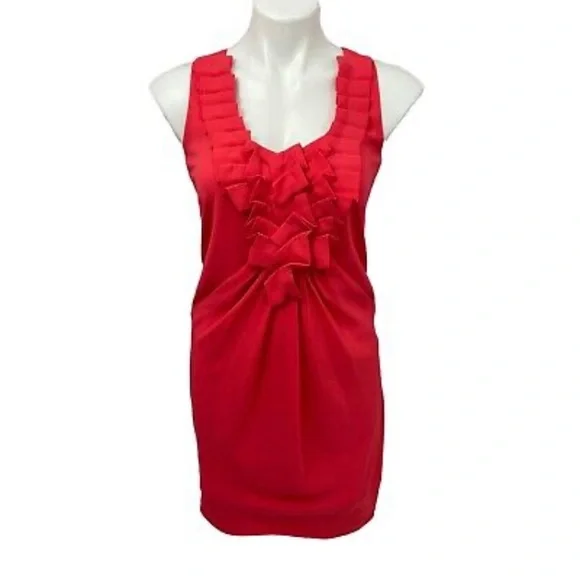 Rachel Roy Ruffled Sheath Dress - Picture 3 of 12